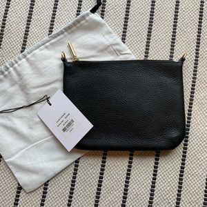 Cuyana curved pouch bag NWT Without strap